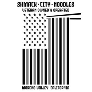 FLAG NOODLES - PREMIUM WOMEN'S FITTED T-SHIRT - WHITE - S5ZMFC Design